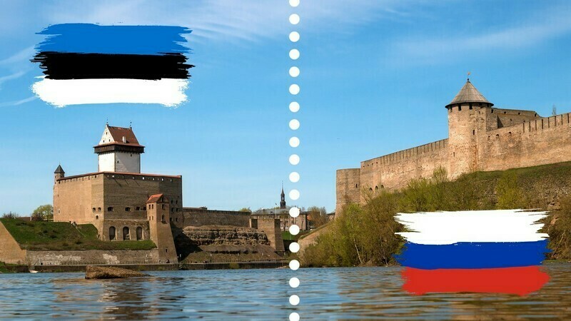 Ивангородская крепость и немецкая крепость